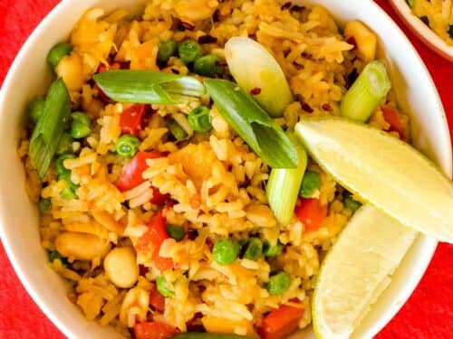 Fried Rice with Mango: A Sweet and Savory Delight