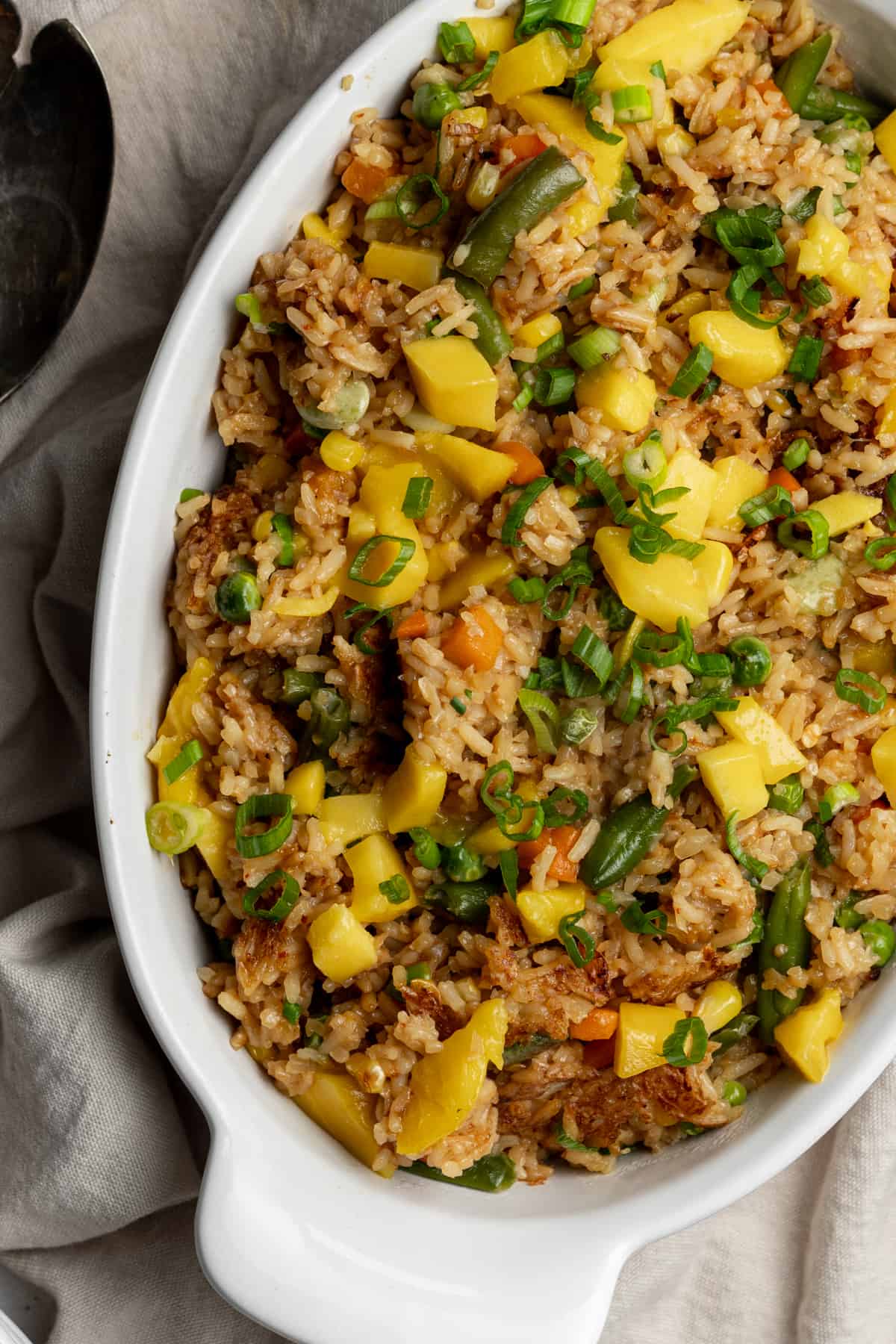 Fried Rice with Mango: A Sweet and Savory Delight